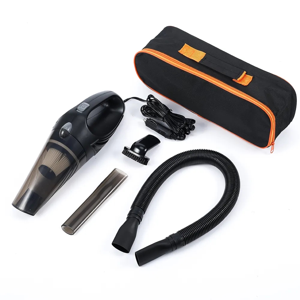 High Suction 12-Volt Handheld Portable Interior Auto Detailing Accessory Kit Wet and Dry Dual-Use Va